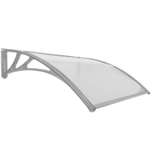 PVC Awning Window 120x100cm Gray